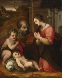 The Holy Family with the Young Saint John the Baptist